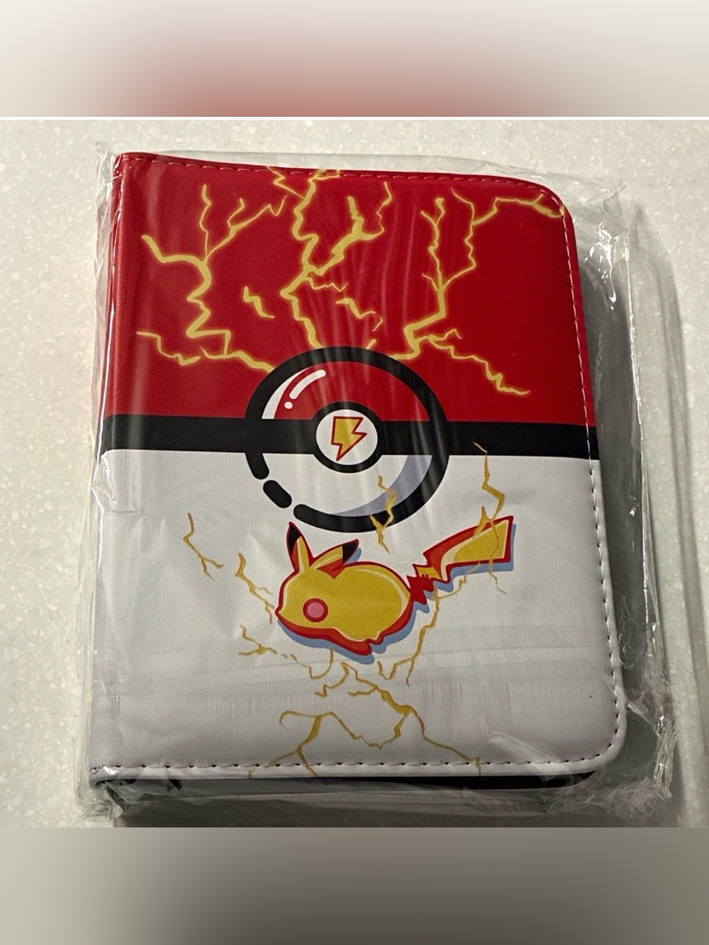 Card Binder for Pokemon Cards Holder Fits 400 Cards w/ 50 Removable Sleeves
